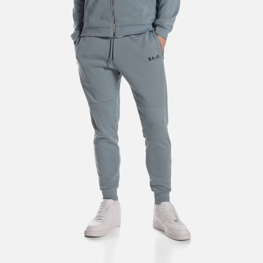 Męskie niebieskie Spodnie BALR. Q-Series Slim Classic Sweatpants