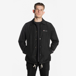 KURTKA CHAMPION REVERSE WEAVE SCRIPT LOGO COACH JACKET BLACK